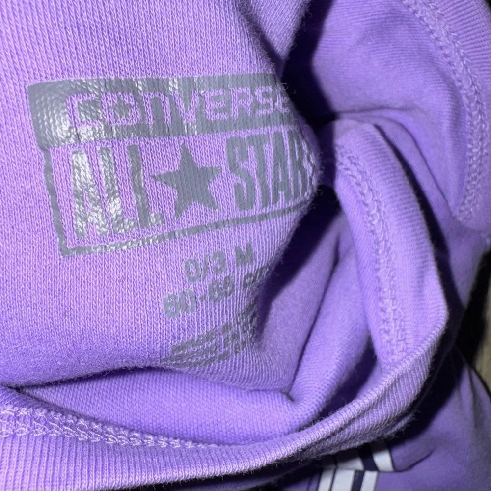 🩷3/$13🩷 Converse Kids Bodysuit Sneaker Print